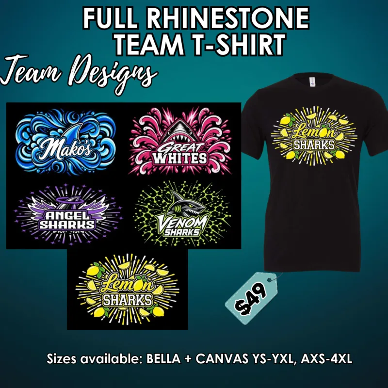 Rhinestone Team T-Shirt