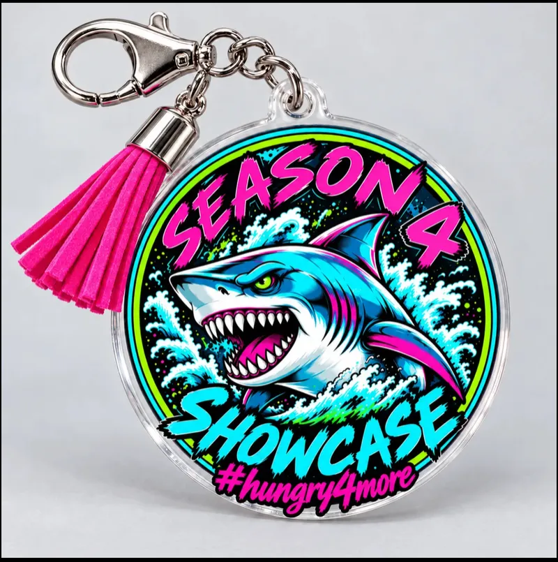 Season 4 Showcase Keychain
