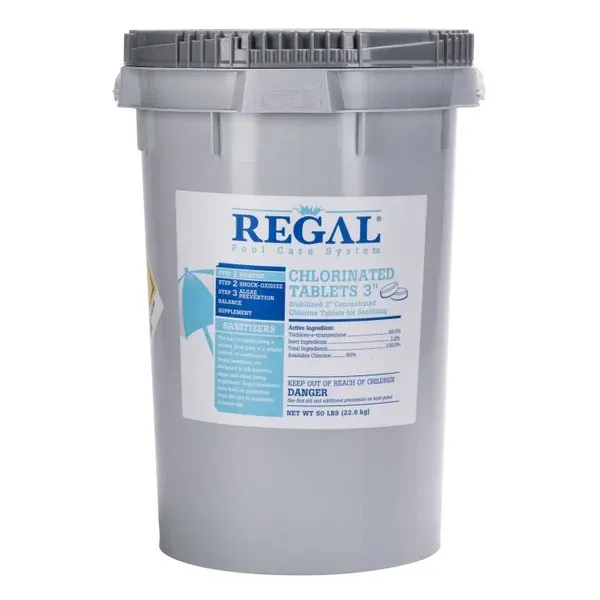 3" Chlorine Tablets 50 Pound