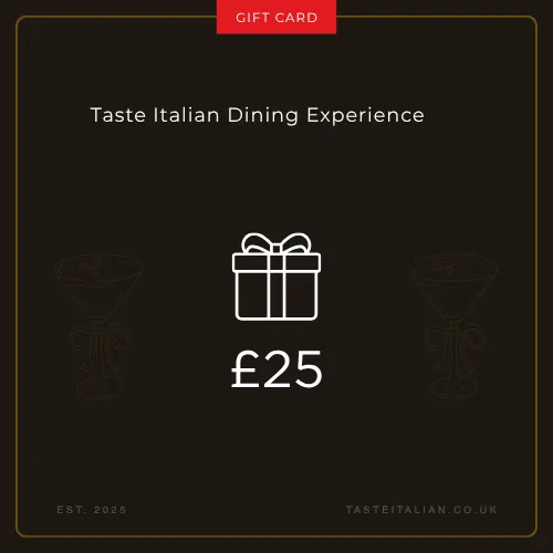 Taste Italian Dining Experience Gift Voucher – £25