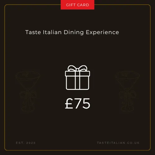 Taste Italian Dining Experience Gift Voucher – £75