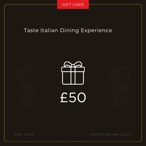 Taste Italian Dining Experience Gift Voucher – £50