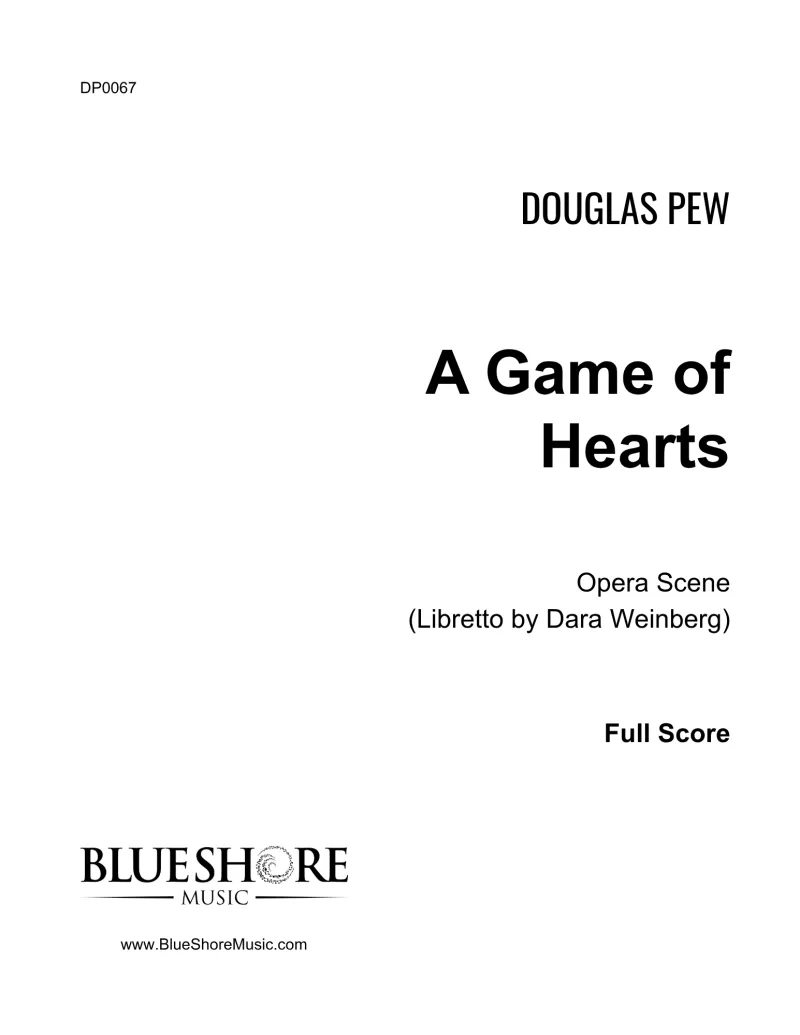A Game of Hearts - opera scene - score