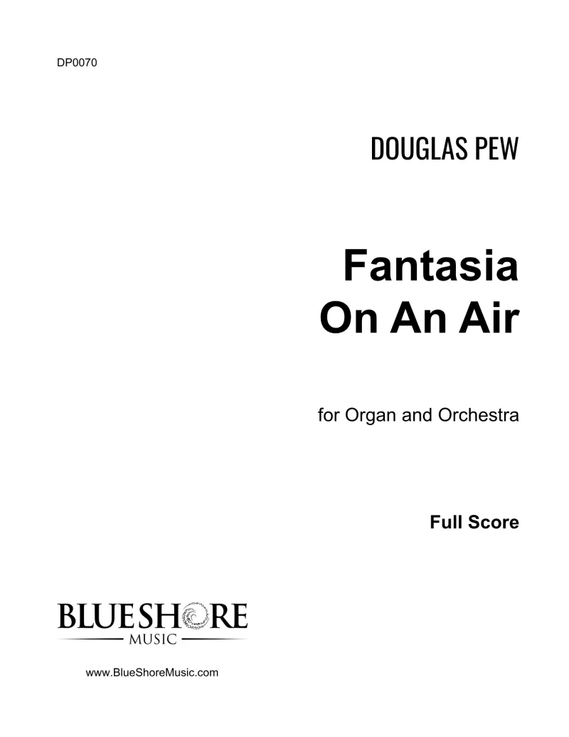 Fantasia on an Air for Organ and Orchestra - score