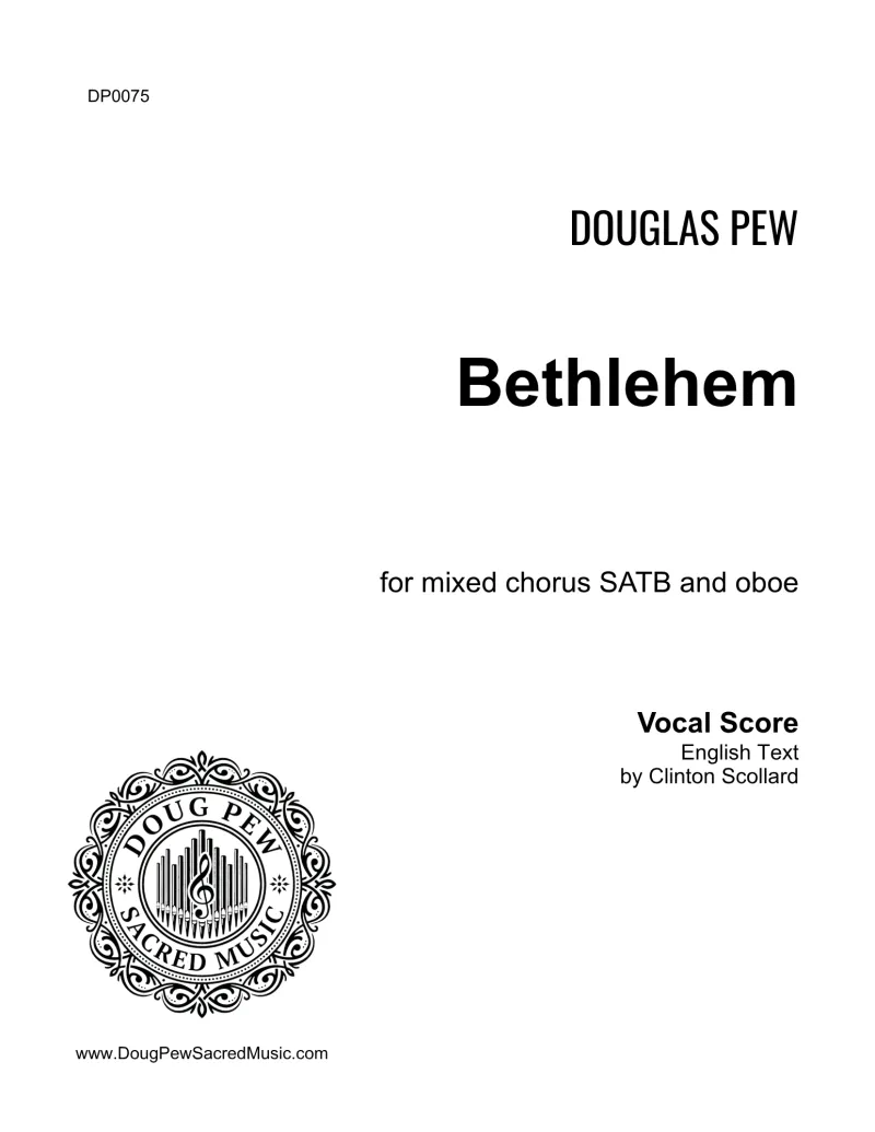 Bethlehem SATB and Oboe