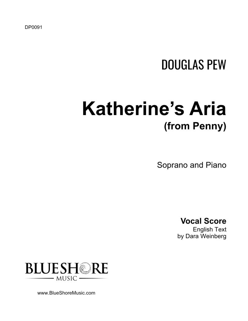 Katherine's Aria, from Penny, Soprano and Piano