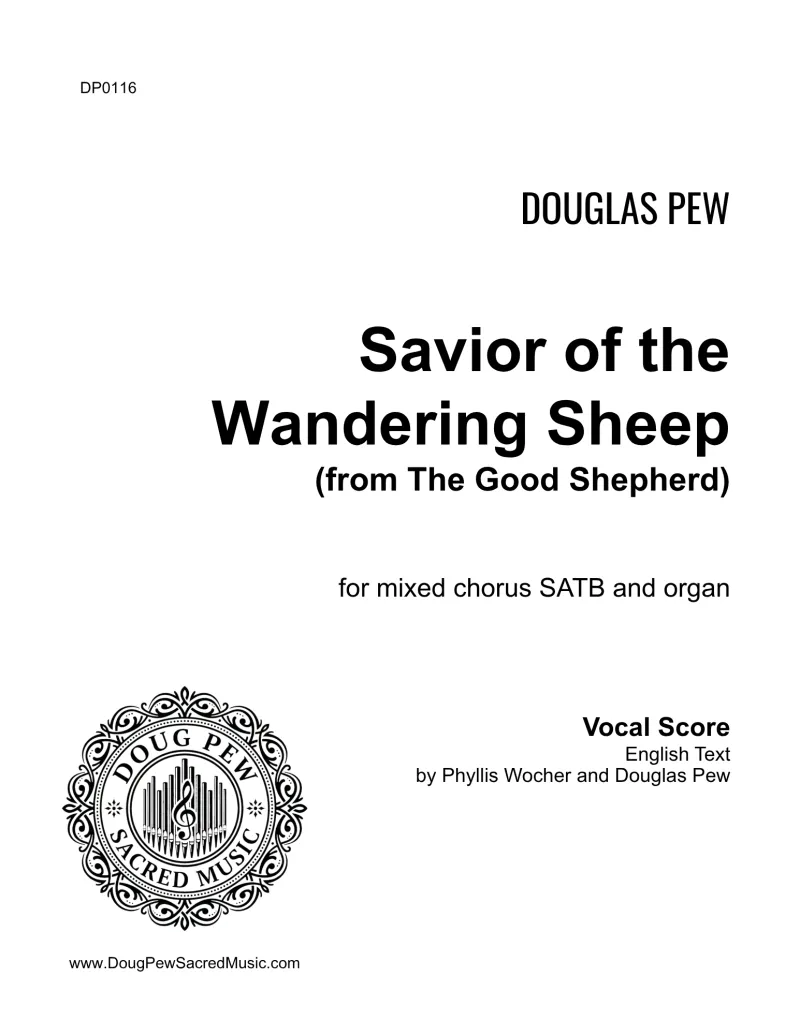 Savior of the Wandering Sheep SATB/Hymn