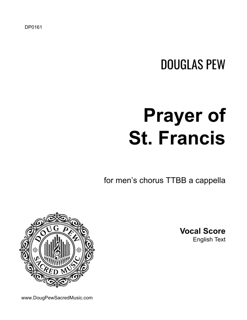Prayer of St. Frances, TTBB