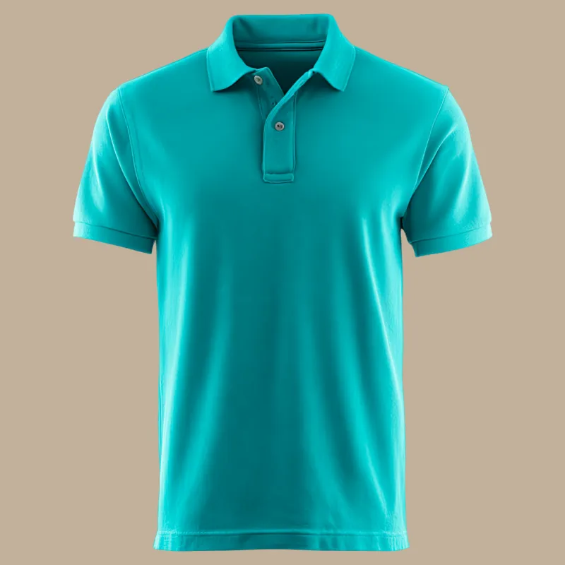 Embroidered polo shirt