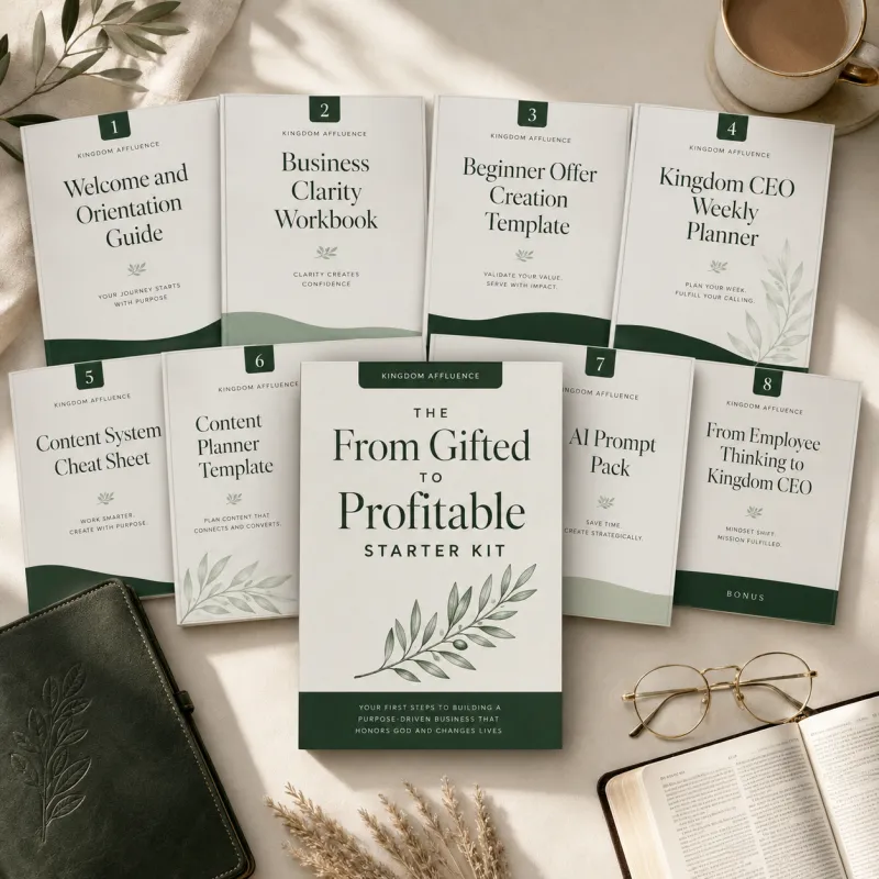 The From Gifted to Profitable Business Starter Kit — Birthday Edition