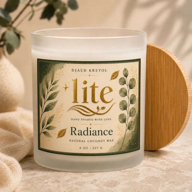Wax Candle – Radiance – 8 Oz / 227G