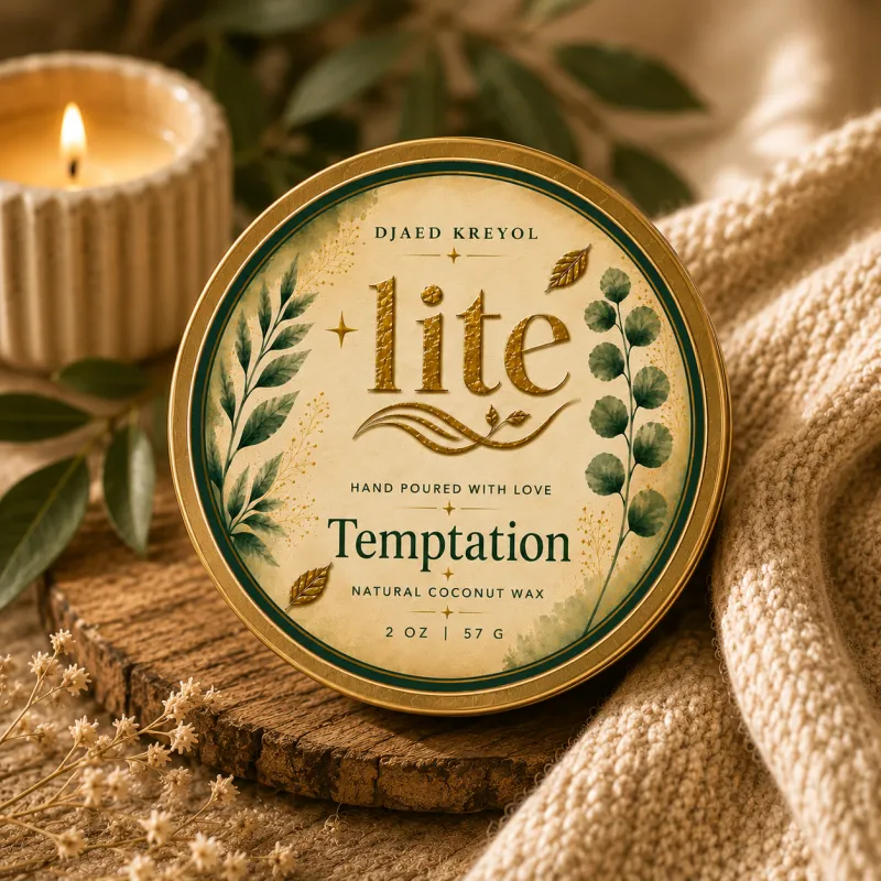 Tin Candle – Temptation – 2 Oz / 57 G