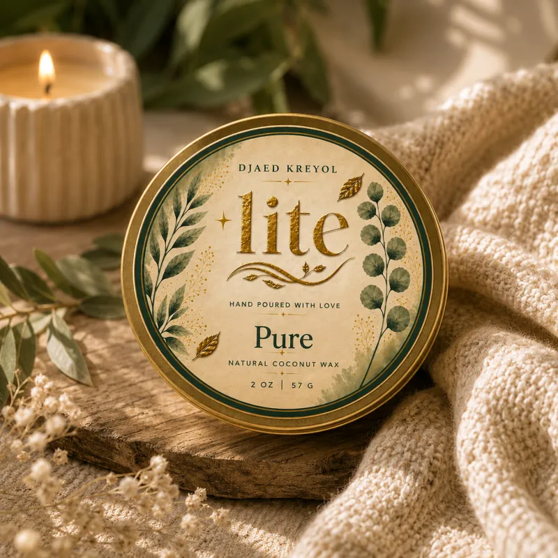 in Candle – Pure – 2 Oz / 57 G