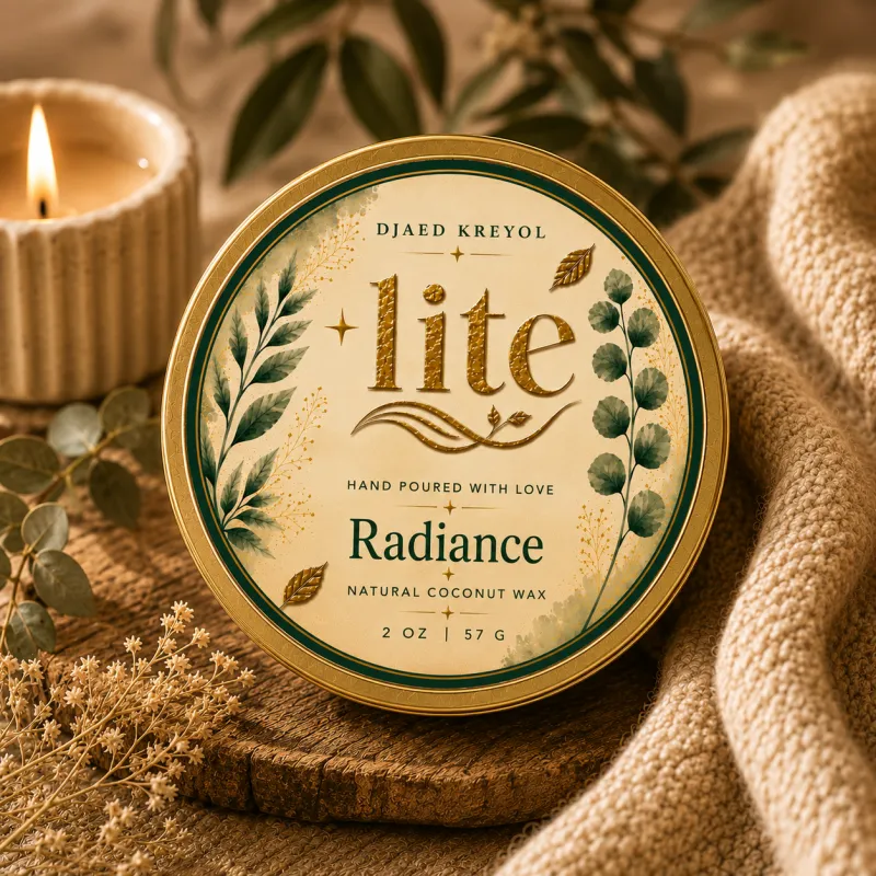 Tin Candle – Radiance – 2 Oz / 57 G