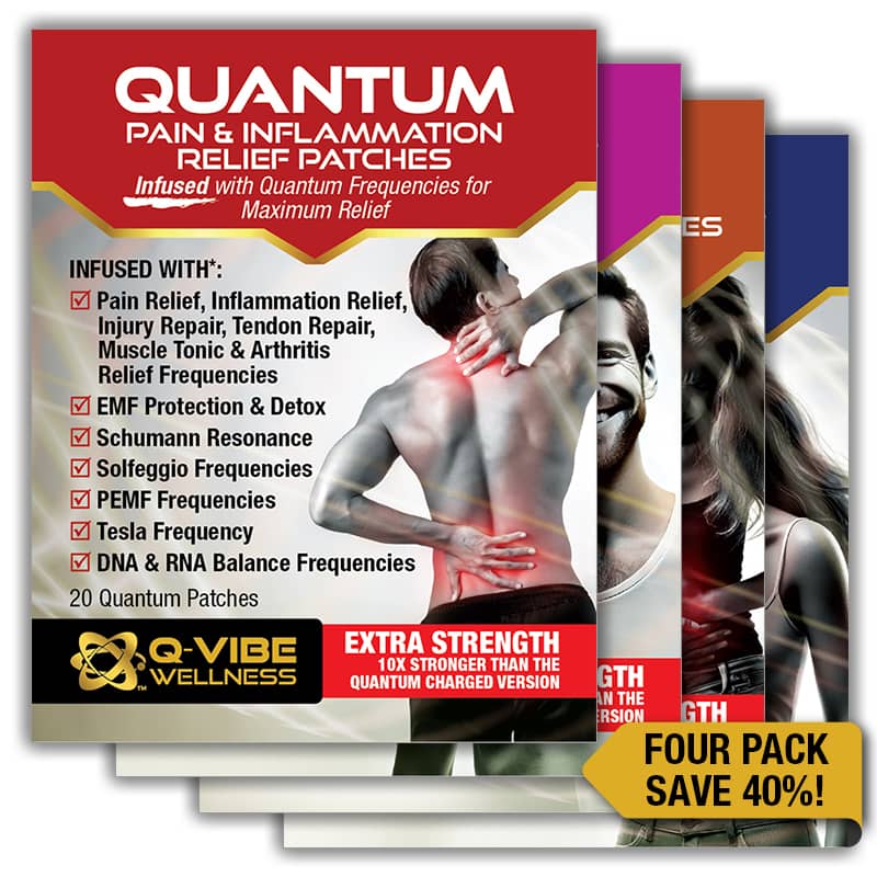 Quantum & Frequency Infused Variety Patches - 4 Pack 