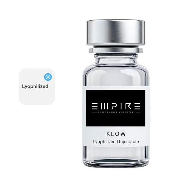 KLOW (BPC-157 / GHK-CU / TB-500 / KPV) 10mg/50mg/10mg/10mg/mL (3mL) - Lyophilized