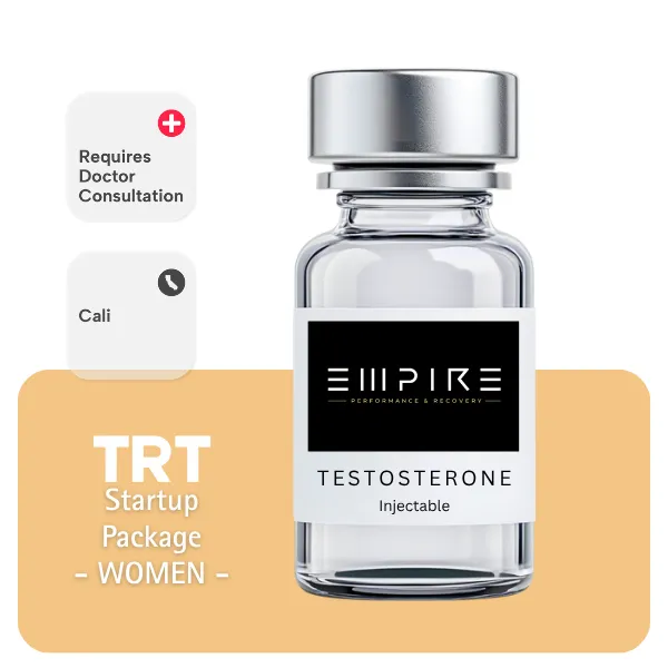 TRT CALI Women's Startup Package (Consult, Labs, Cypionate 200mg/mL 10mL)