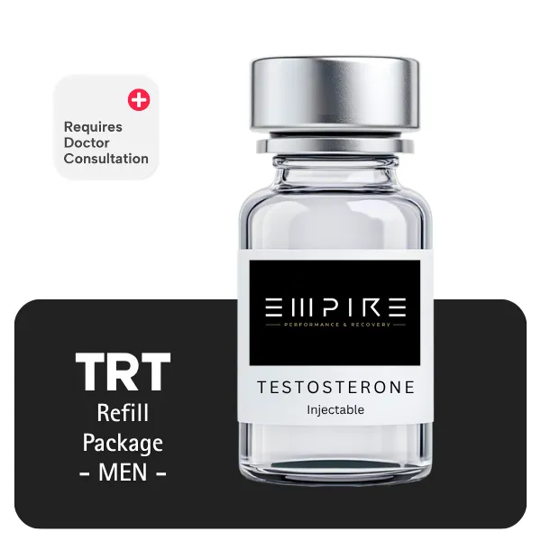 TRT Men's Refill Only Package 60 days (Cypionate 200mg/mL 10mL + Anastrozole 24×1mg)