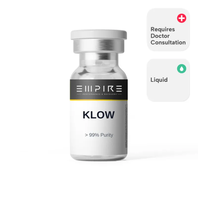 KLOW (BPC-157 / GHK-Cu / KPV / TB-500) 15/50/15/15mg (5mL) (Liquid)