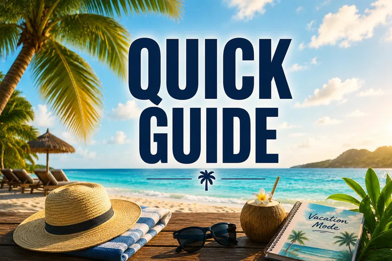 Quick Guide