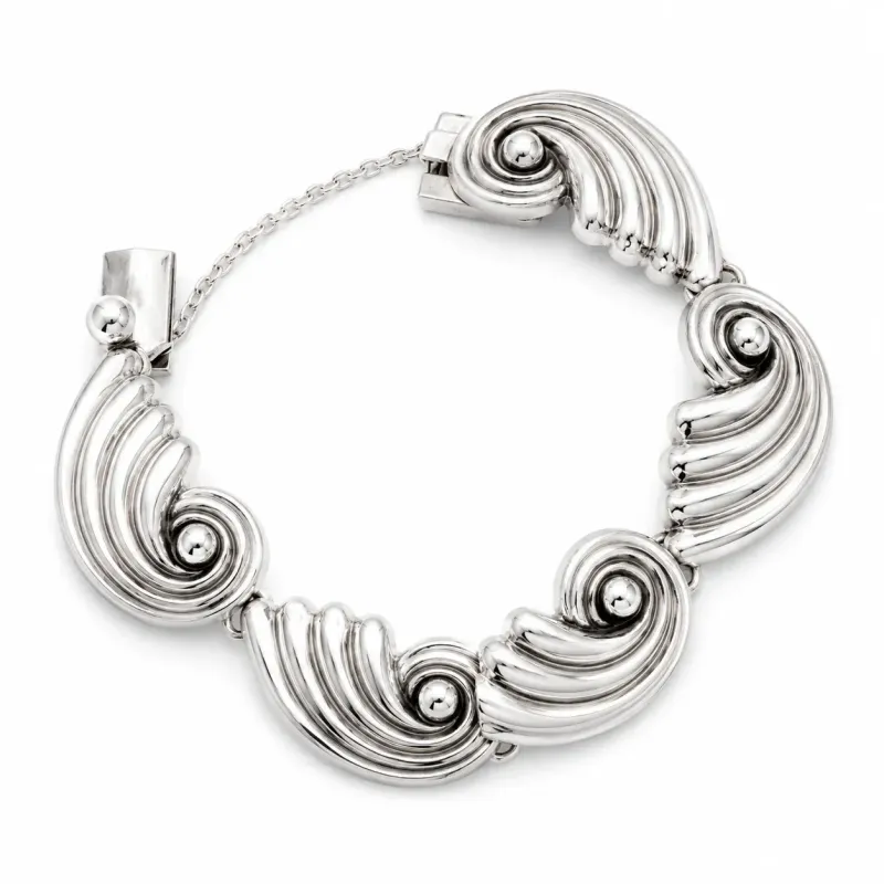 Silver Tide Bracelet