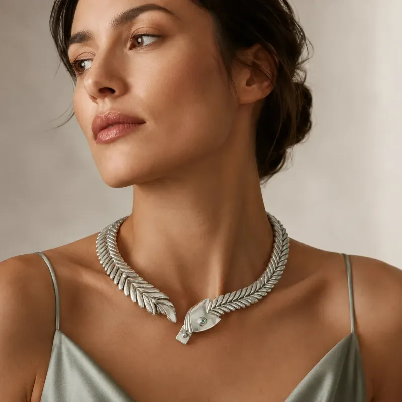 Marina Fishbone Necklace