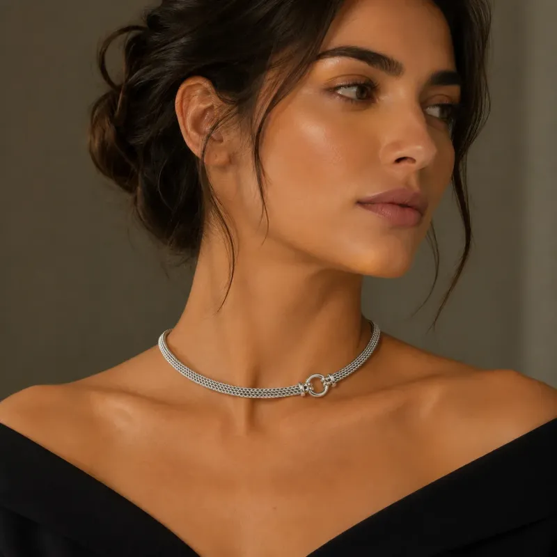 Silver Solstice Choker