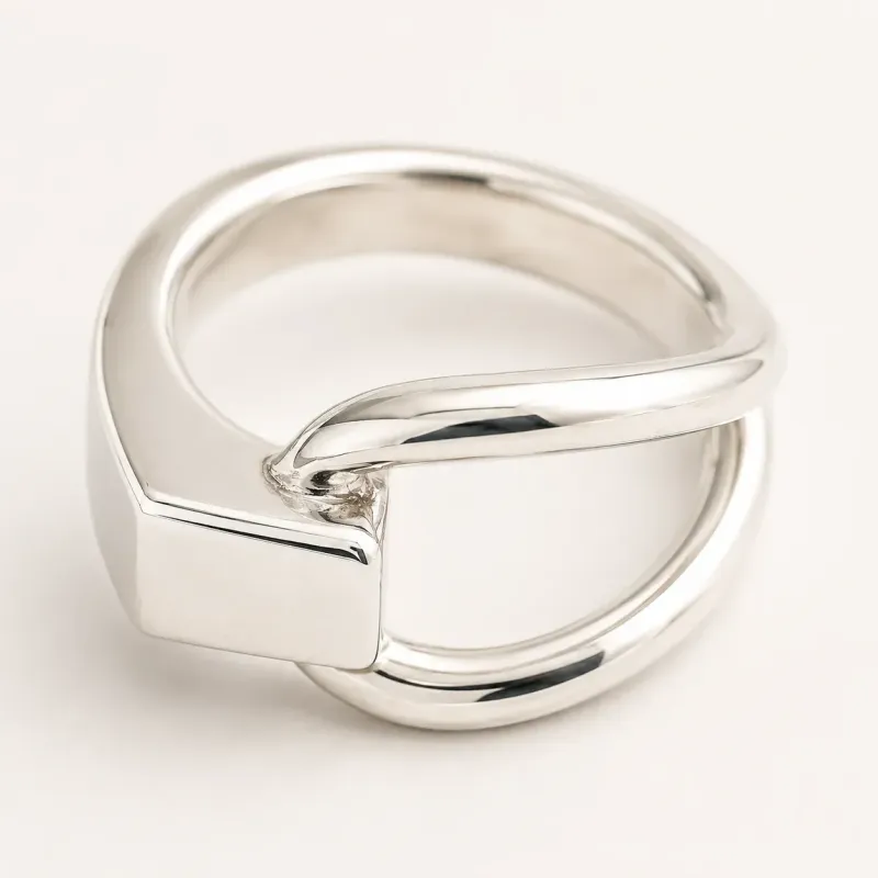Equestrian Buckle Ring