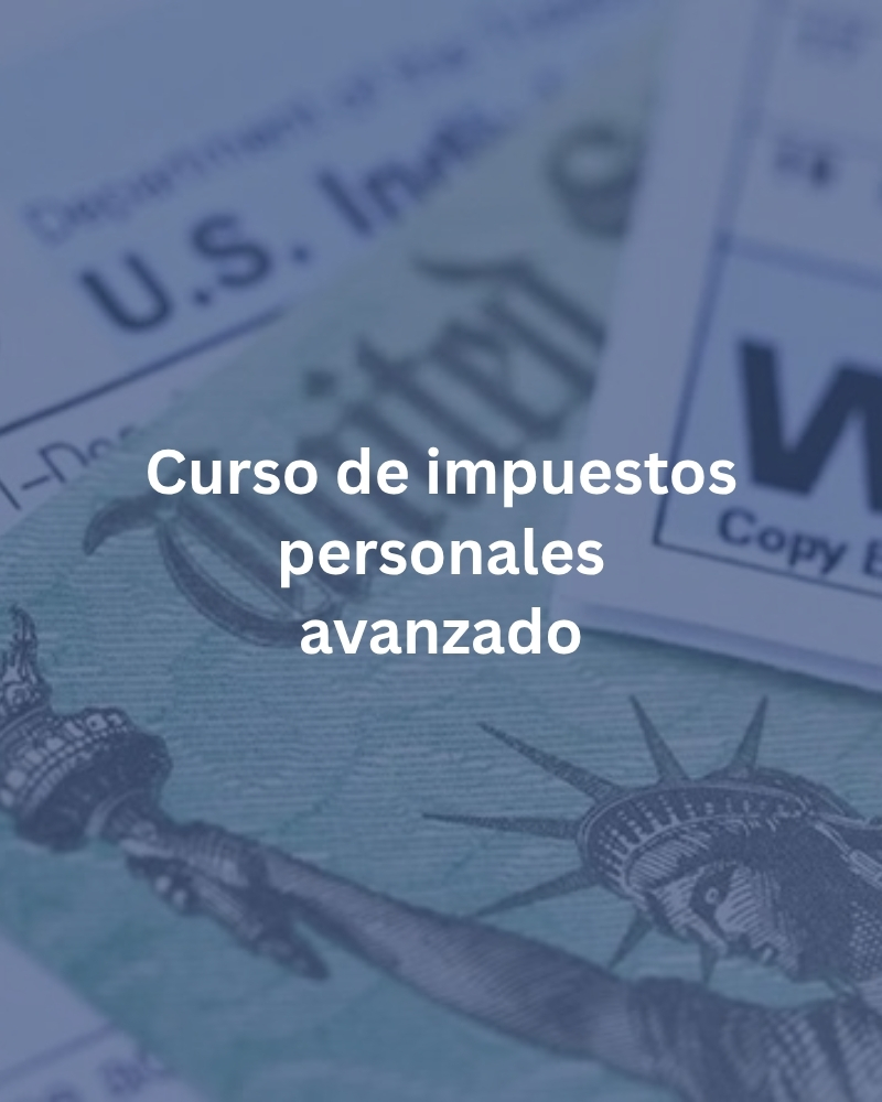 Clase: Impuestos personales avanzado