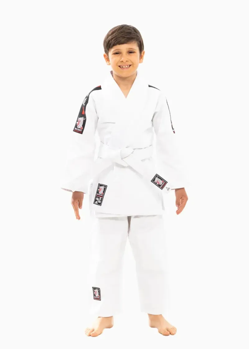 Juvo White Judogi with Kodokwai Club Embroidery