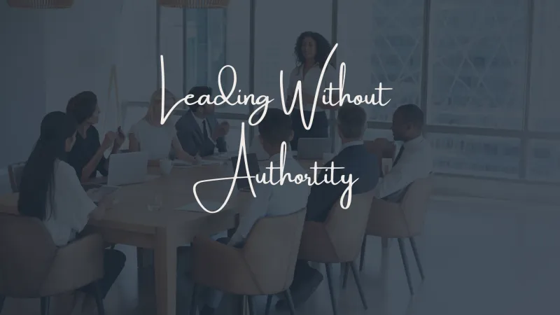 Leading Without Authority 