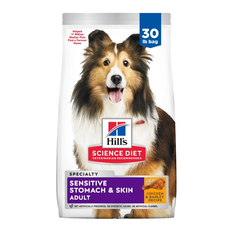 30lb Hill's Science Diet Hill's Science Diet Adult Sensitive Stomach & Skin Dog Food