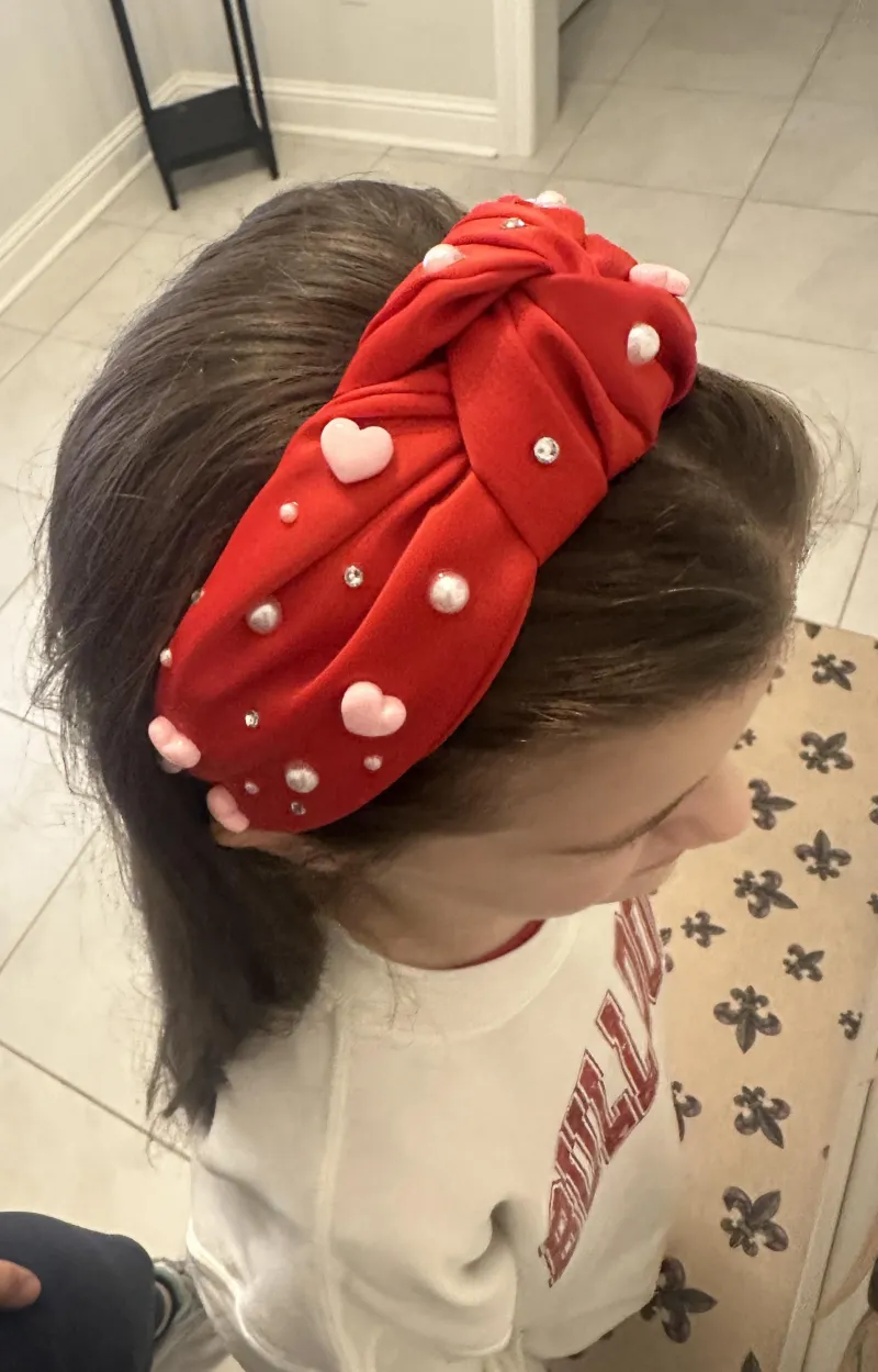 Embellished Knotted Headband