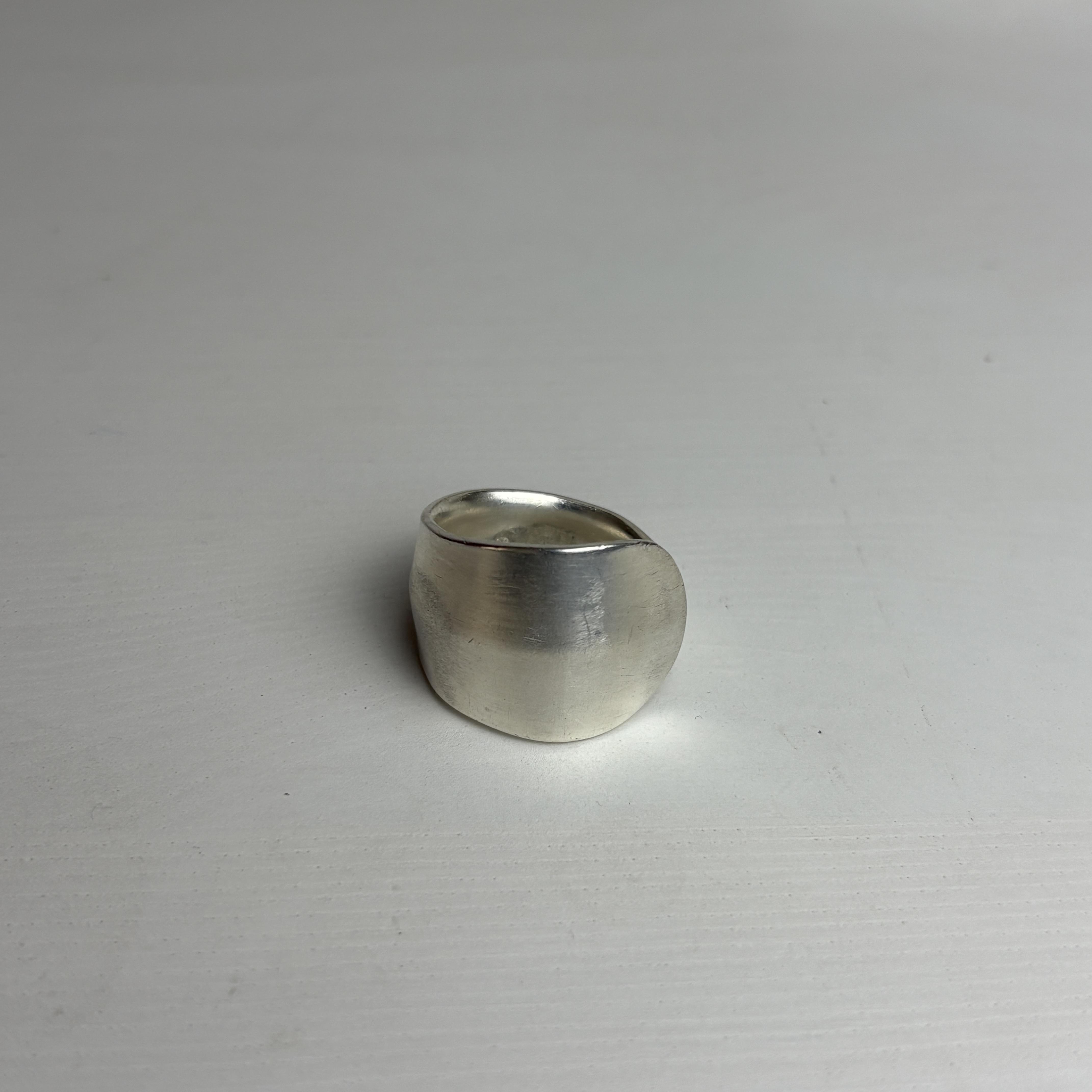 Ernst - Versilberter Statement Ring