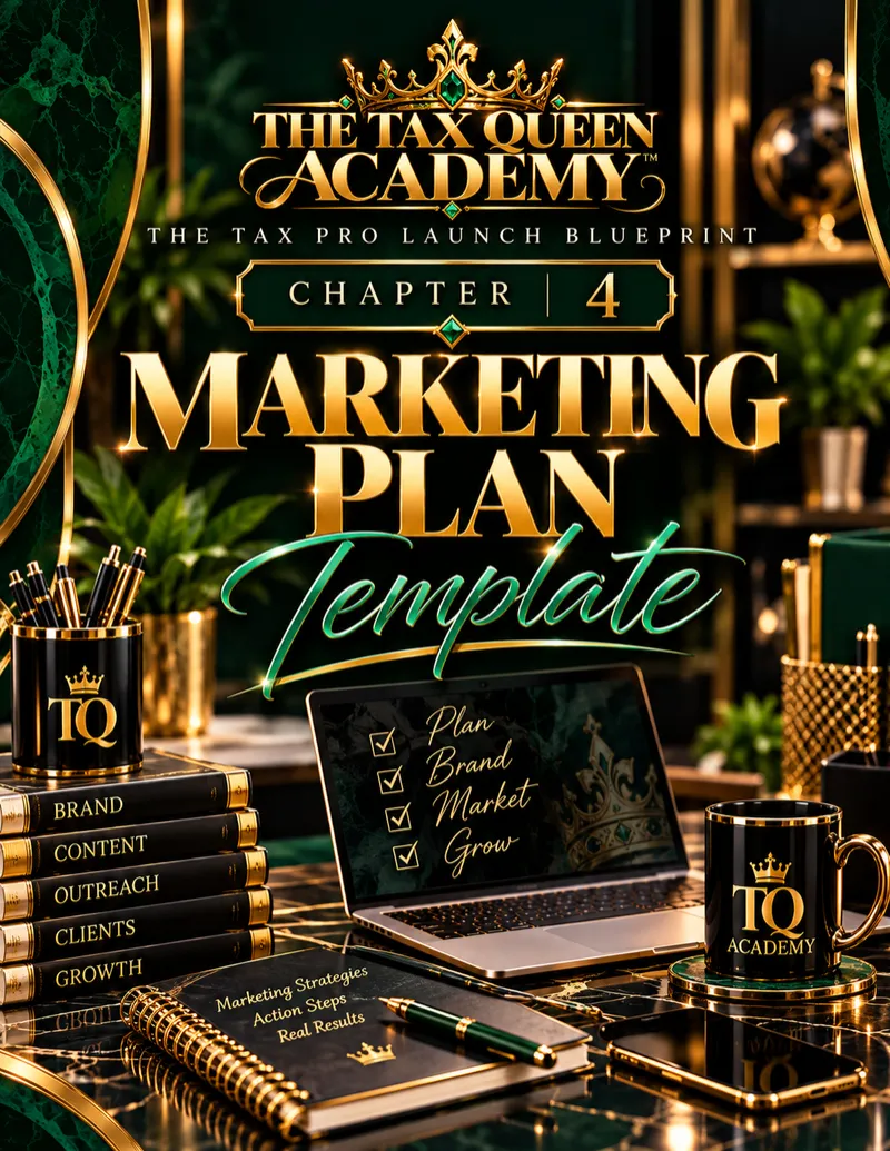 TQA| Tax Business Marketing Plan Template
