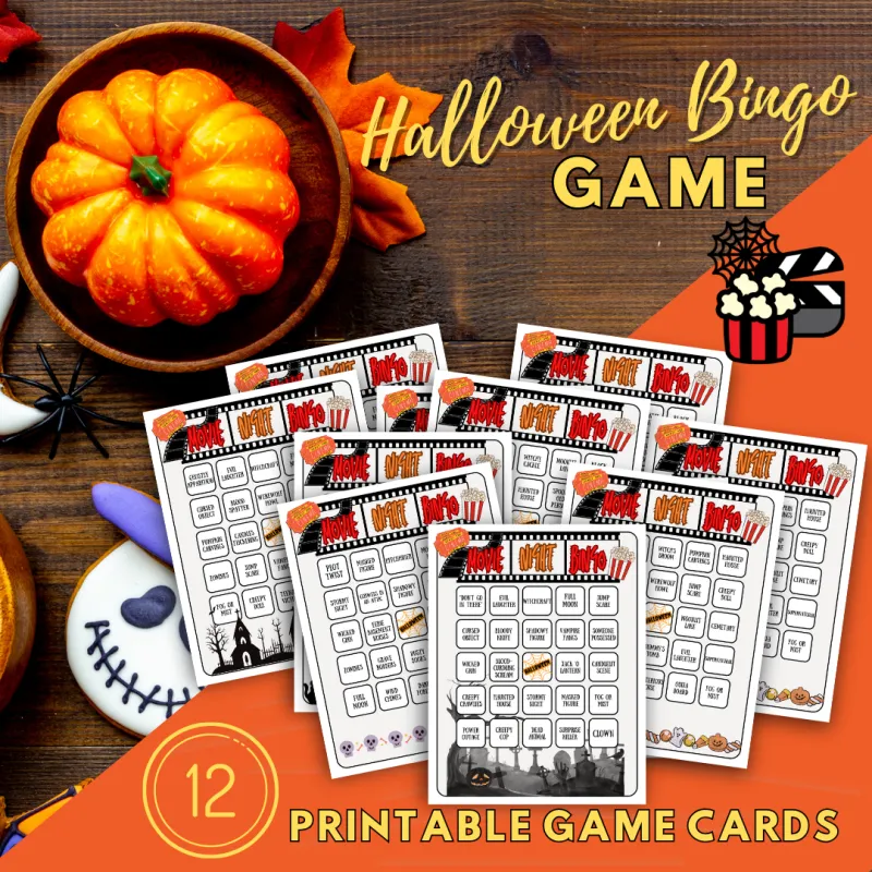 Halloween Bingo Cards