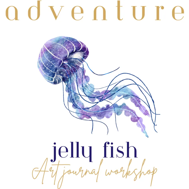 Jelly fish Art journal  Adventure workshop
