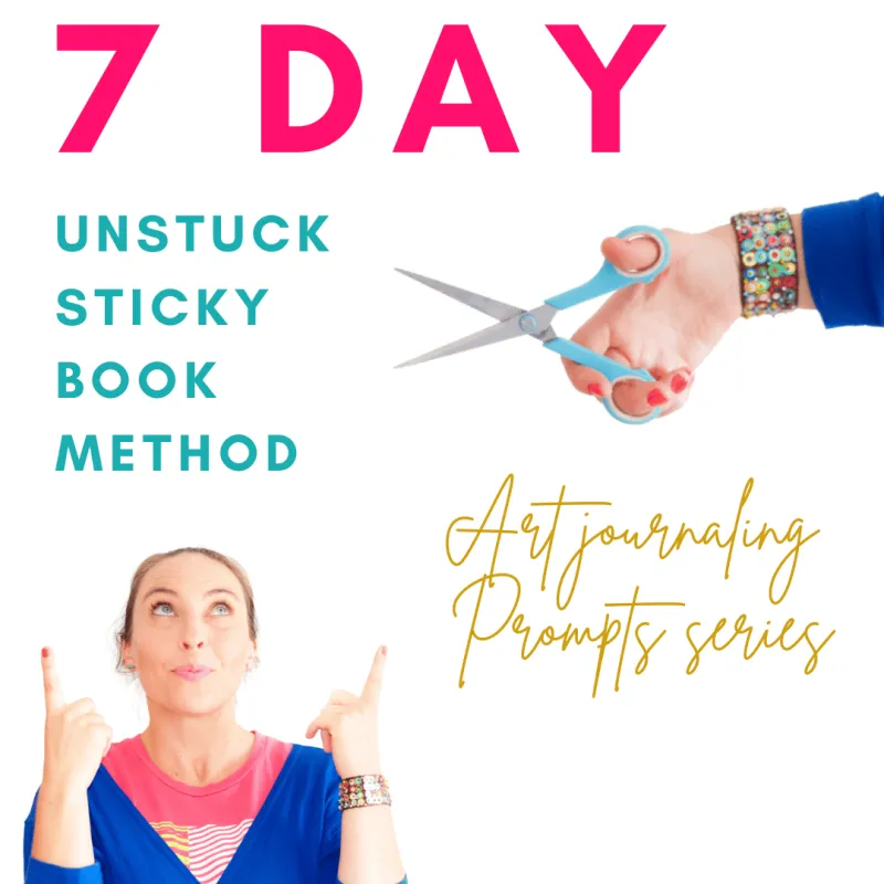 7 Day sticky book method prompt series  