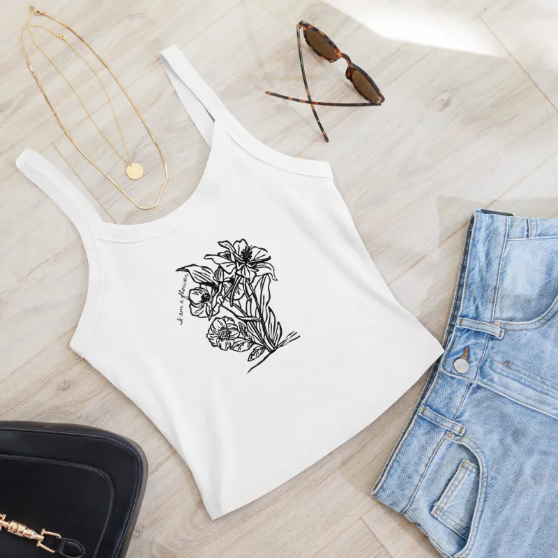 I am a Flower Tank Top