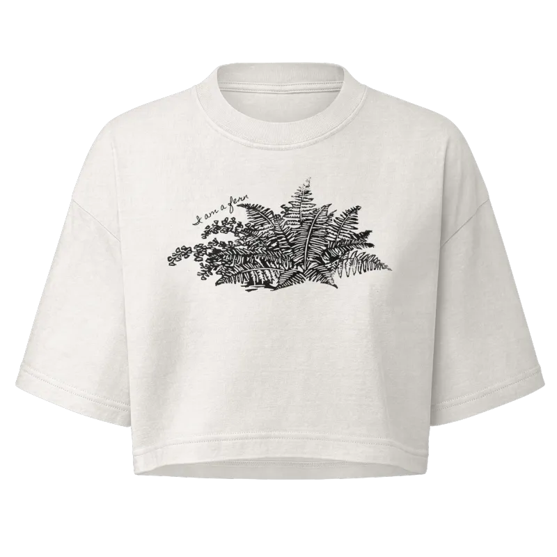 I am a Fern Cropped T-Shirt