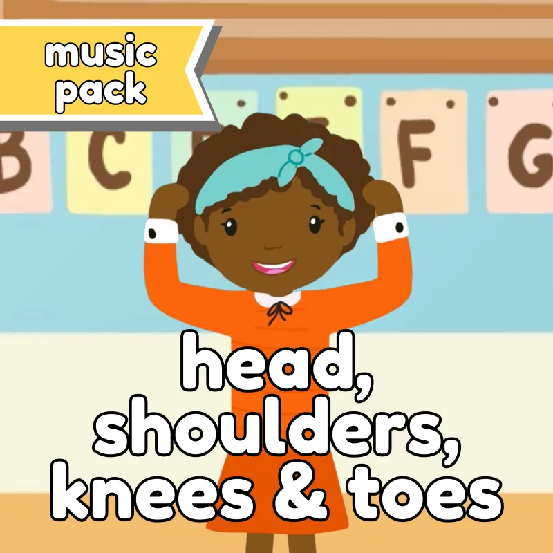 Head Shoulders Knees and Toes - Music Pack 