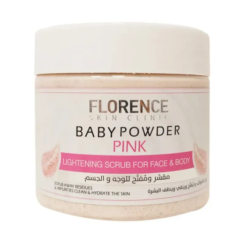FLORENCE FACE & BODY SCRUB BABY POWDER 300ML