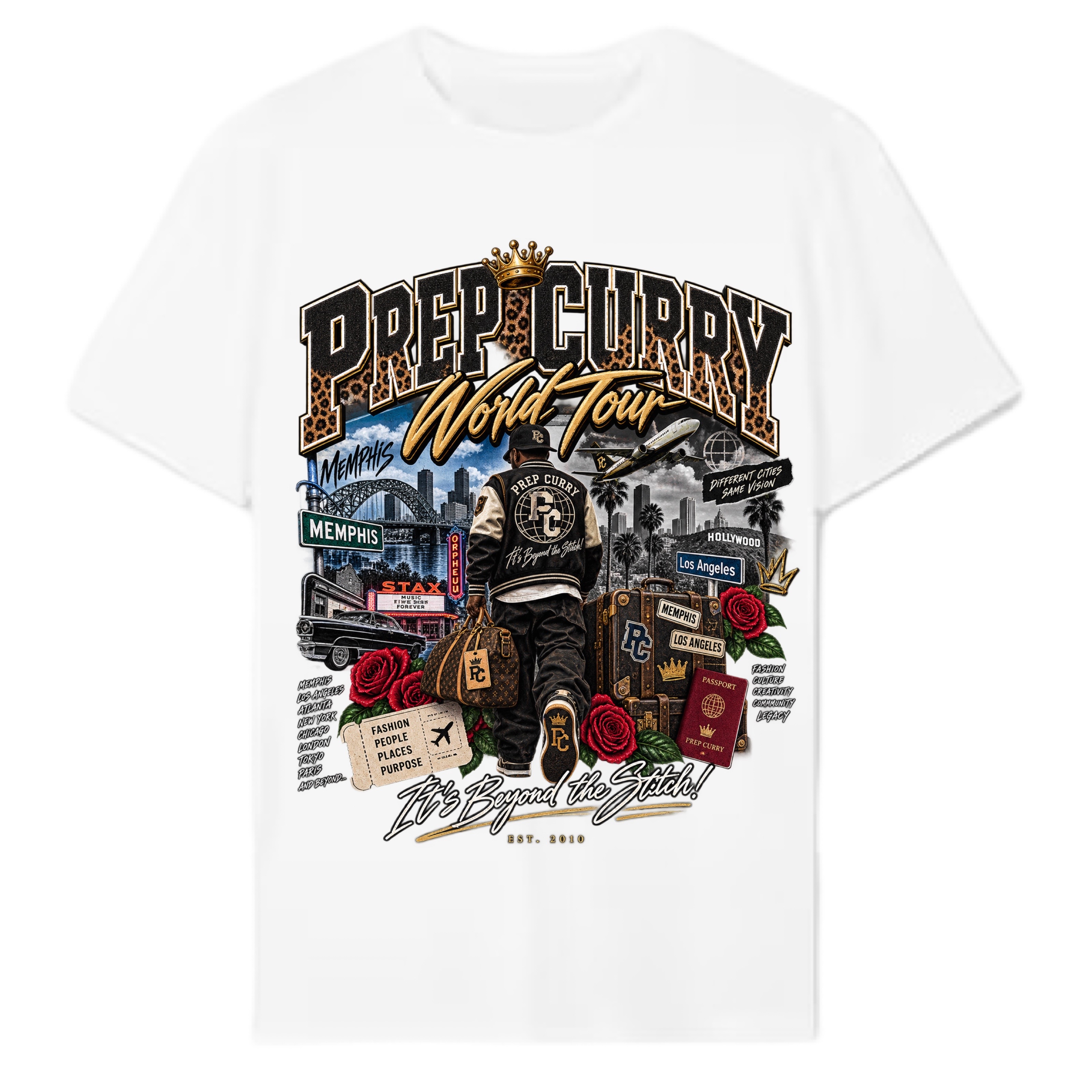 Prep Curry World Tour Tee