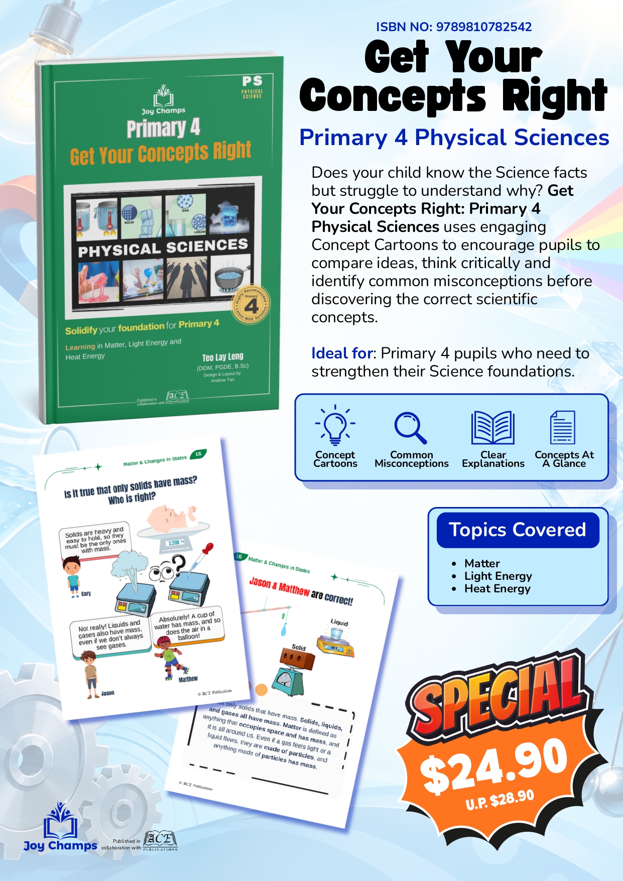 P4 Physical Science - Get Your Concepts Right