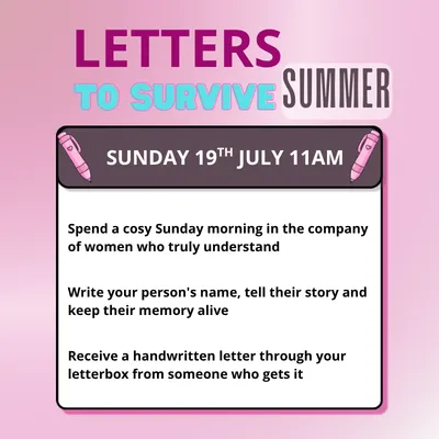 Letters to Survive Summer