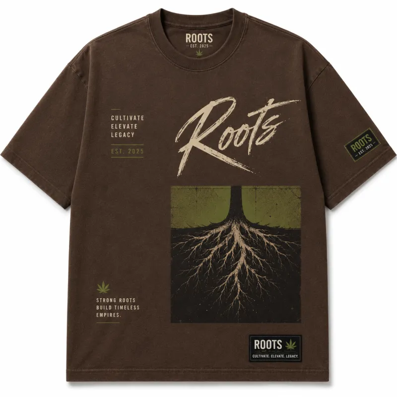 Roots streetwear graphic tee