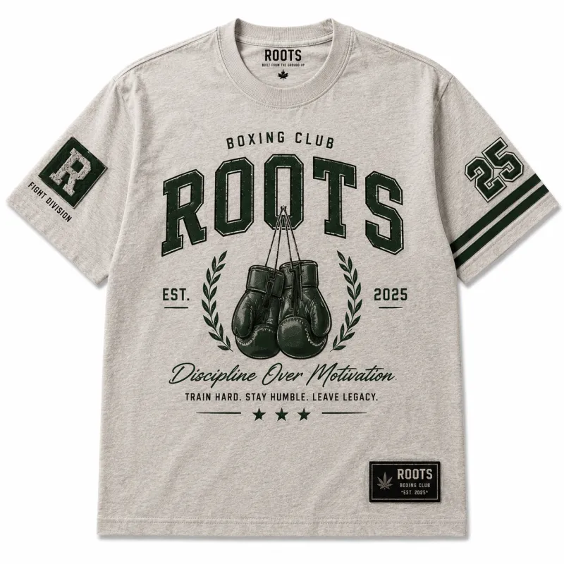 Roots boxing club tee