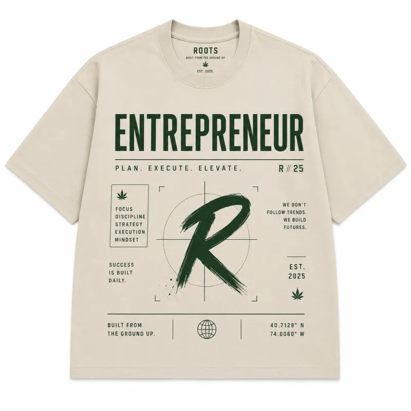 Entrepreneur streetwear graphic tee