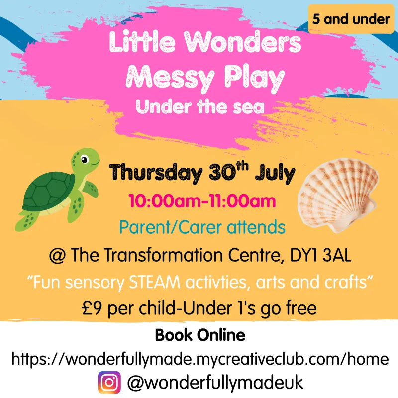 Little Wonders STEAM Summer Sessions- Thursday 30th July