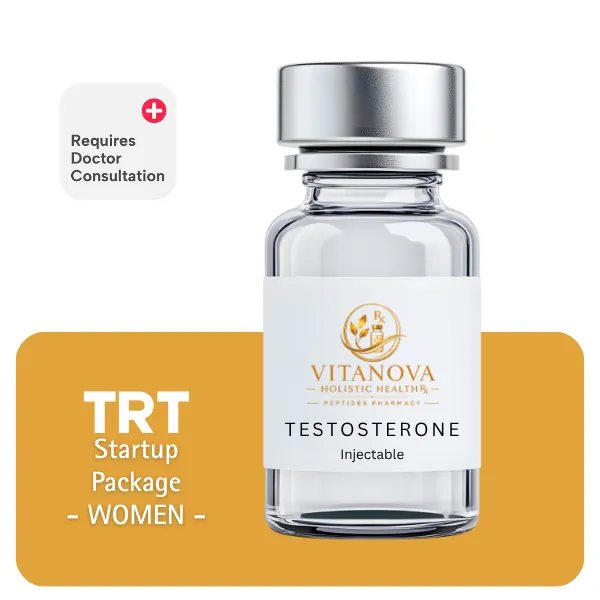 TRT Women's Startup Package (Consult, Labs, Cypionate 200mg/mL 10mL)